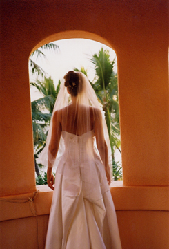 white veil