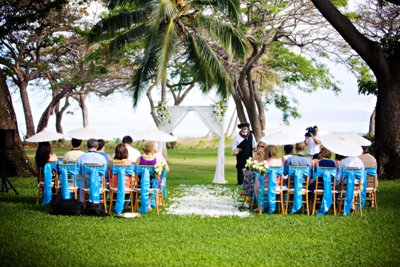 Ceremony set up
